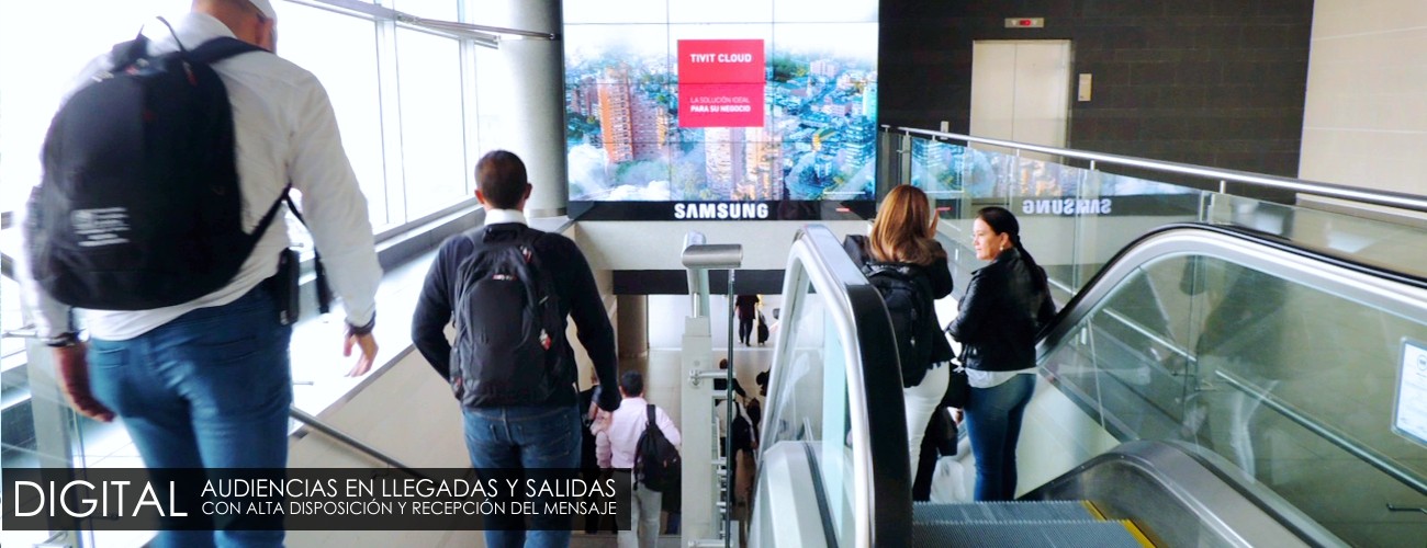 publicidad en aeropuertos medios ooh y publidiad digital